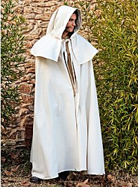 Hooded Cape white