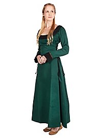 Medieval dress - Kristina, green