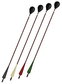 Larp-arrow rounded head, brown shaft