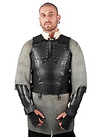 Leather Torso - Mercenary black