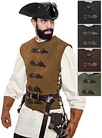 Lederweste mit Schnallen - Fechter