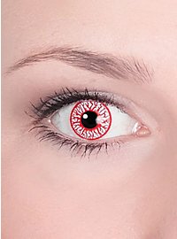 Lentillas Bloodshot Blancas Con Venas Rojas