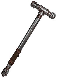 Martello da combattimento - tubo d'acciaio, 65 cm, arma Larp