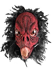 Maschera da avvoltoio in lattice