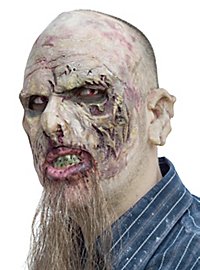 Masque de zombie en latex à coller