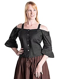 Medieval blouse with button row - Jana