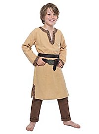 Medieval children’s tunic with decorative trim - Roderik