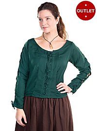 Medieval lace-up blouse - Madeleine