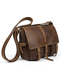 Medieval shoulder bag with hip flask - Ferdinand
