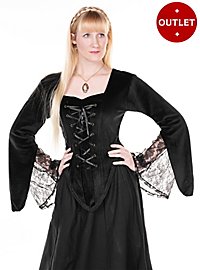 Middeleeuwse Blouse Met Veterwerk - Liriel