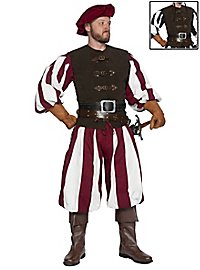 Middeleeuwse kleding set 3-delig - Landsknecht