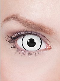 Mini Sclera lenti a contatto bianco-nere