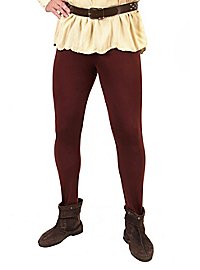 Mittelalter Strumpfhose für Männer burgund