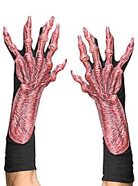 Monster Hands red latex