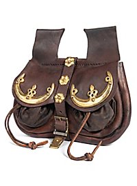 Nierentasche - Louis mit Messingbeschlägen