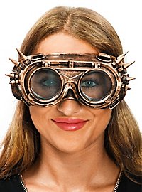 Occhiali steampunk oro