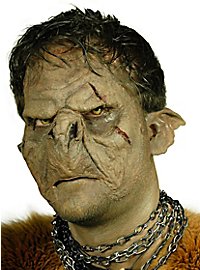 Hinterlistiger Ork Maske aus Latex zum Ankleben