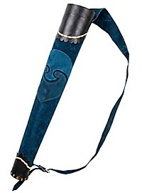 Köcher - Bogenschütze blau-schwarz