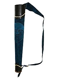 Köcher - Bogenschütze blau-schwarz