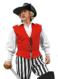 Pirate's Vest red