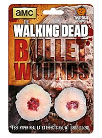 Prothèse en latex Blessures par balle The Walking Dead