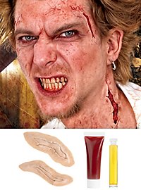 Rage Wunden Latexapplikation