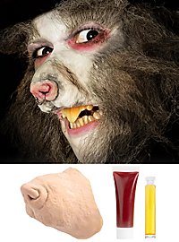 Rattenschnauze Latexapplikation