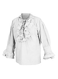 Renaissance Frill Shirt white