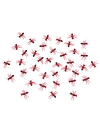 Rode mieren Halloween decoratie – 20 stuks