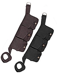 Ceinture à trois sacoches - Arum