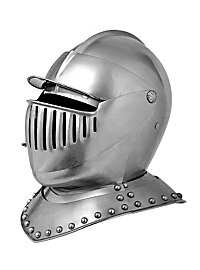 Spätmittelalterlicher Visierhelm