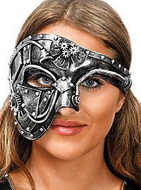 Steampunk mezza maschera robot