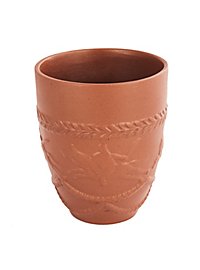 Tonbecher mit Reiterrelief - 0,40 l