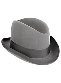 Trilby Hat – Grey Wool Felt “Winston”
