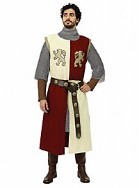 Tunic red/white with double lion - Leonard