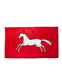 Weißes Ross Flagge