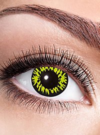 Werewolf contact lens with diopters