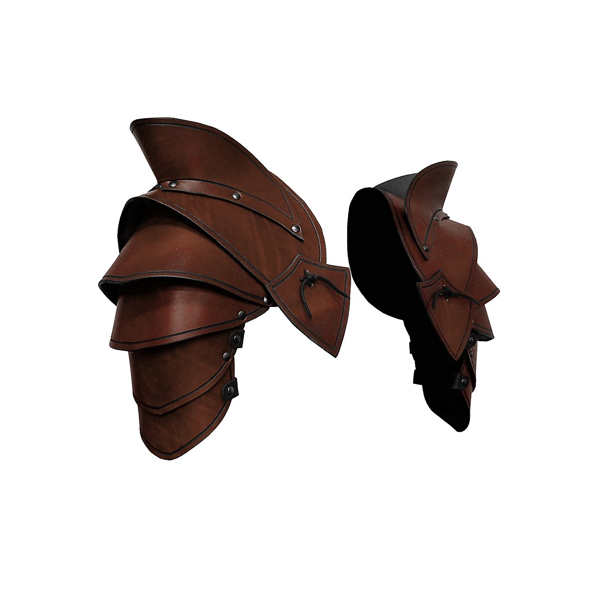 Leather Pauldrons - High Elf - andracor.com