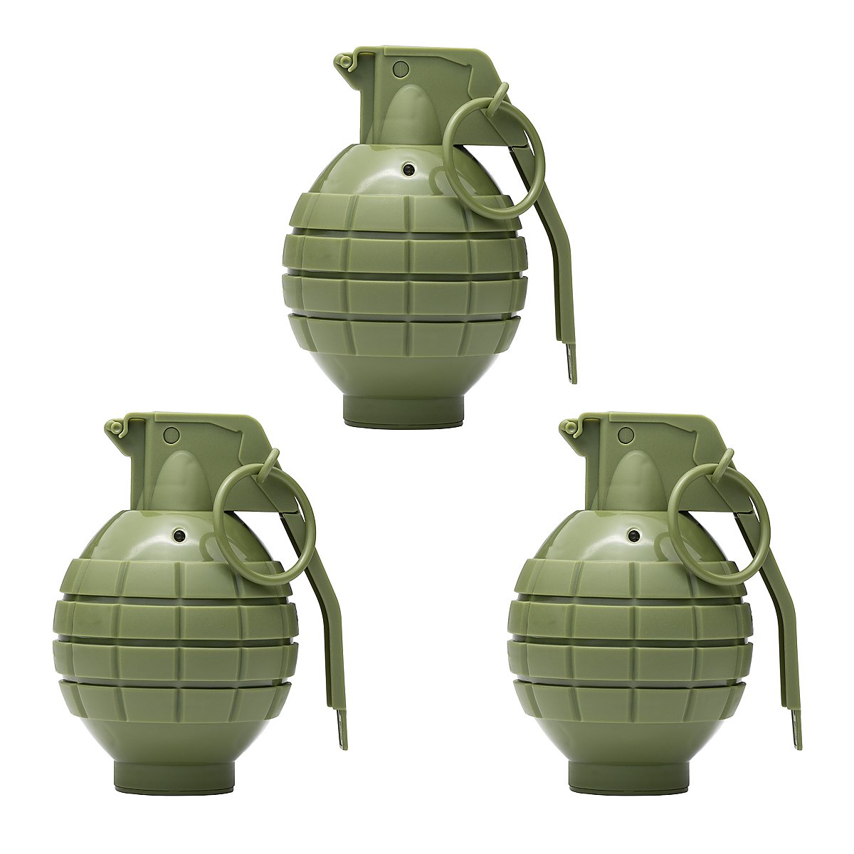 Toy hand grenade green - LARP grenade dummy - andracor.com