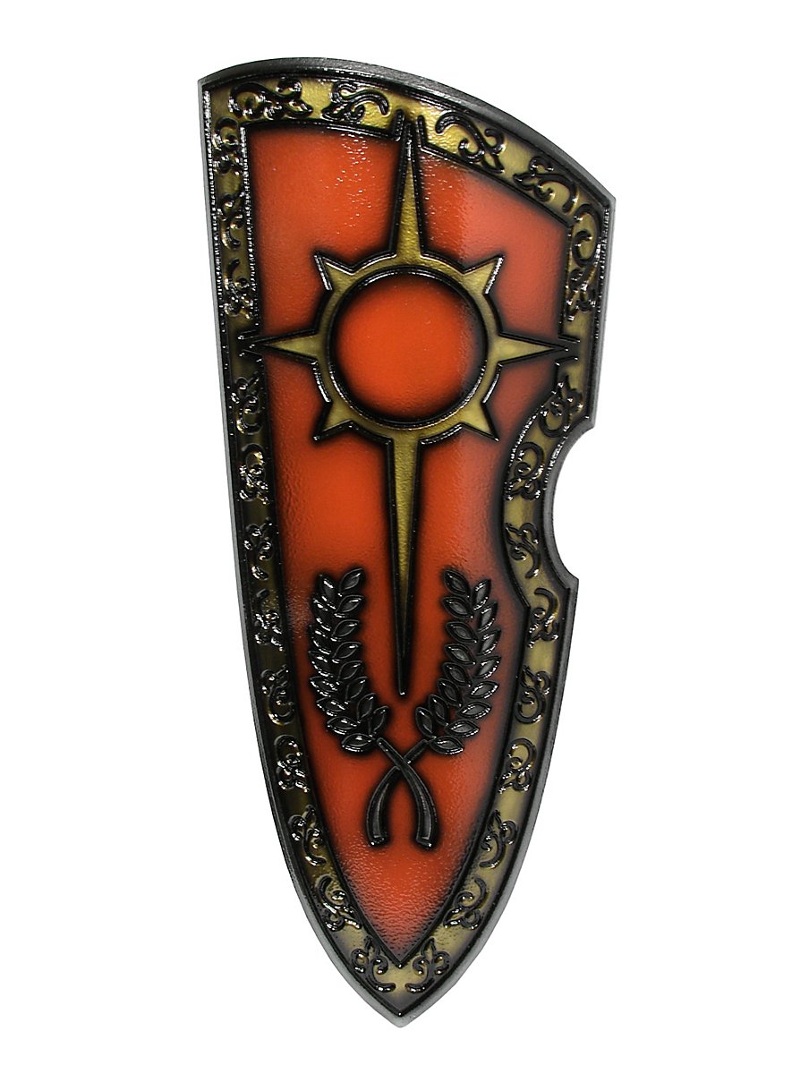 Paladin Shield Deluxe red Foam Weapon - andracor.com