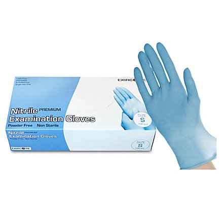 Exircore Nitril examination gloves - blue - 100 pcs