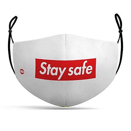 Stoffmaske Stay Safe
