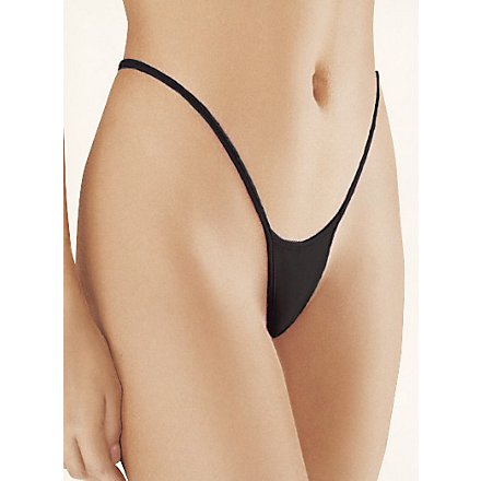G-String Wankman Schwarz High-Cut