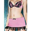 Lingerie-Set "Showtime" in Pink & Schwarz (3-teilig)