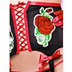 Dessous-Set Tara Schwarz/Rot 2-tlg.