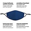 Fabric mask Blue Denim