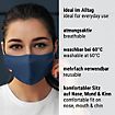 Fabric mask Blue Denim