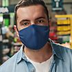 Fabric mask Blue Denim