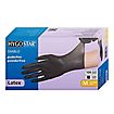 Hygostar® Diablo Latex gloves - black - 100 pcs