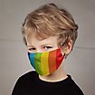 Stoffmaske für Kinder Regenbogen